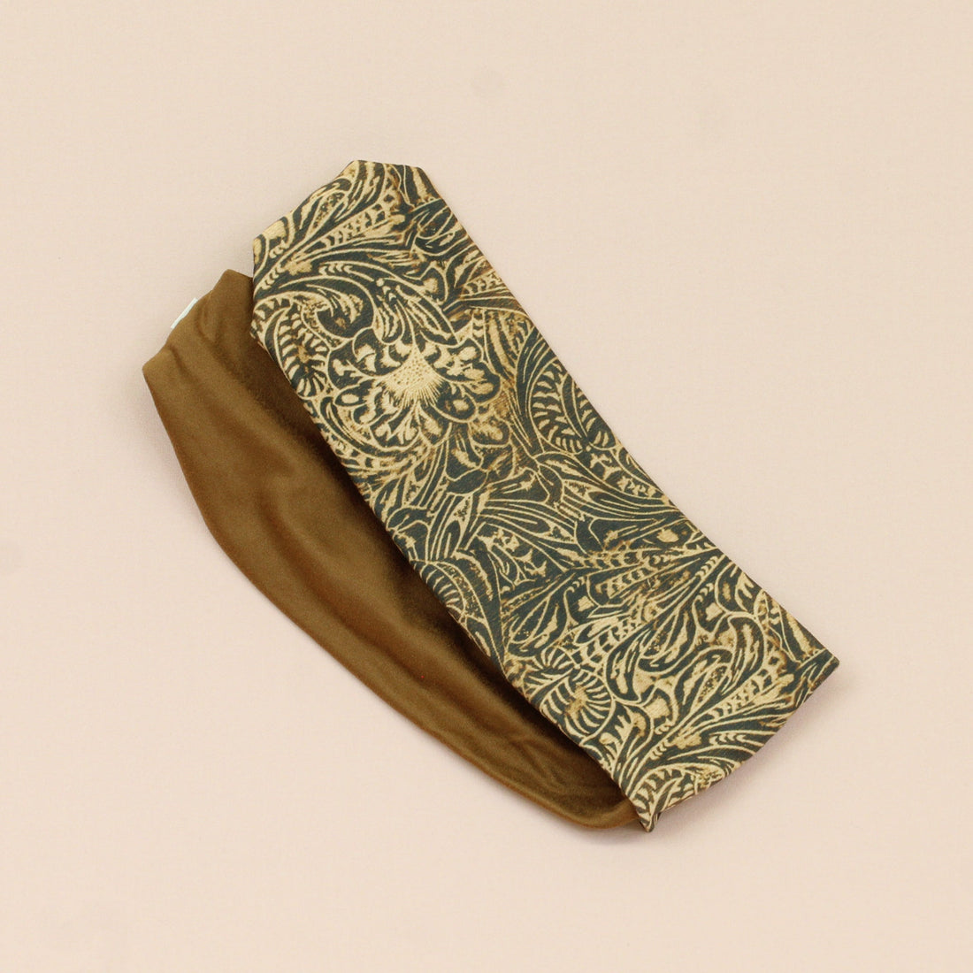 Tooled Leather Twist Headband - The Sassy Olive